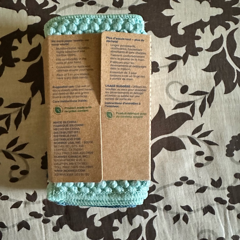 Norwex Kitchen Counter Cloths - 3 Pack